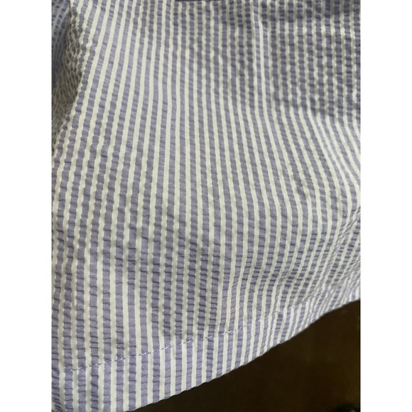 Calvin Klein Men's Purple Pinstripe Stretch Waist Swim Trunk Shorts Size M 5" - Picture 7 of 13